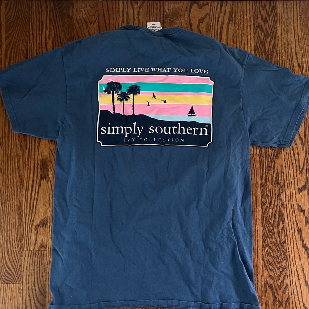 Simply Southern Blue T Shirt